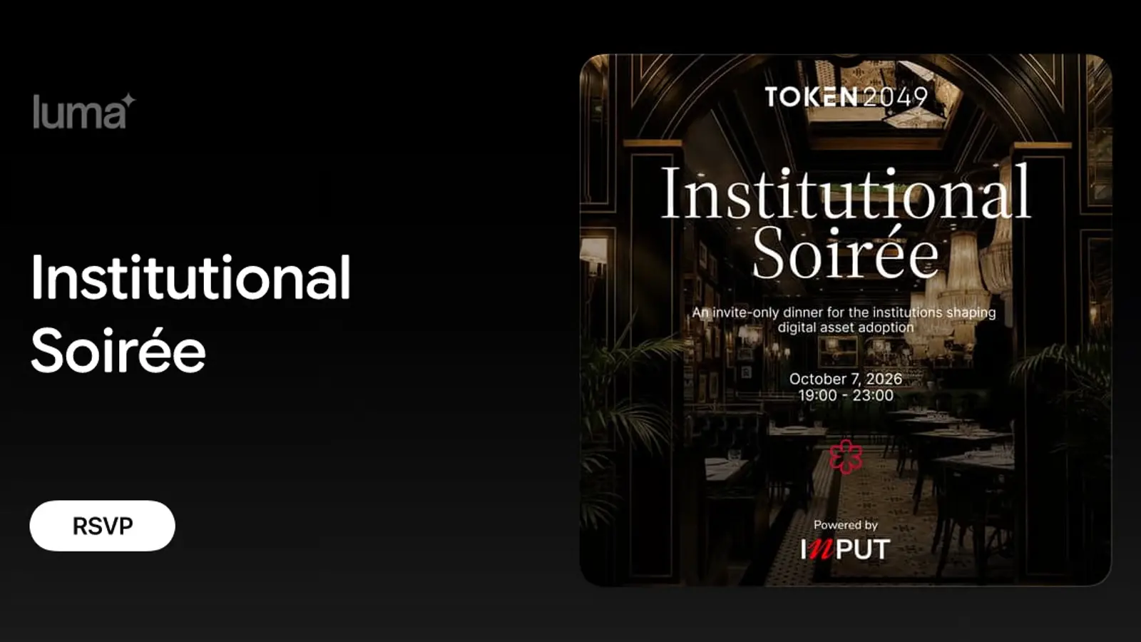 Institutional Soirée