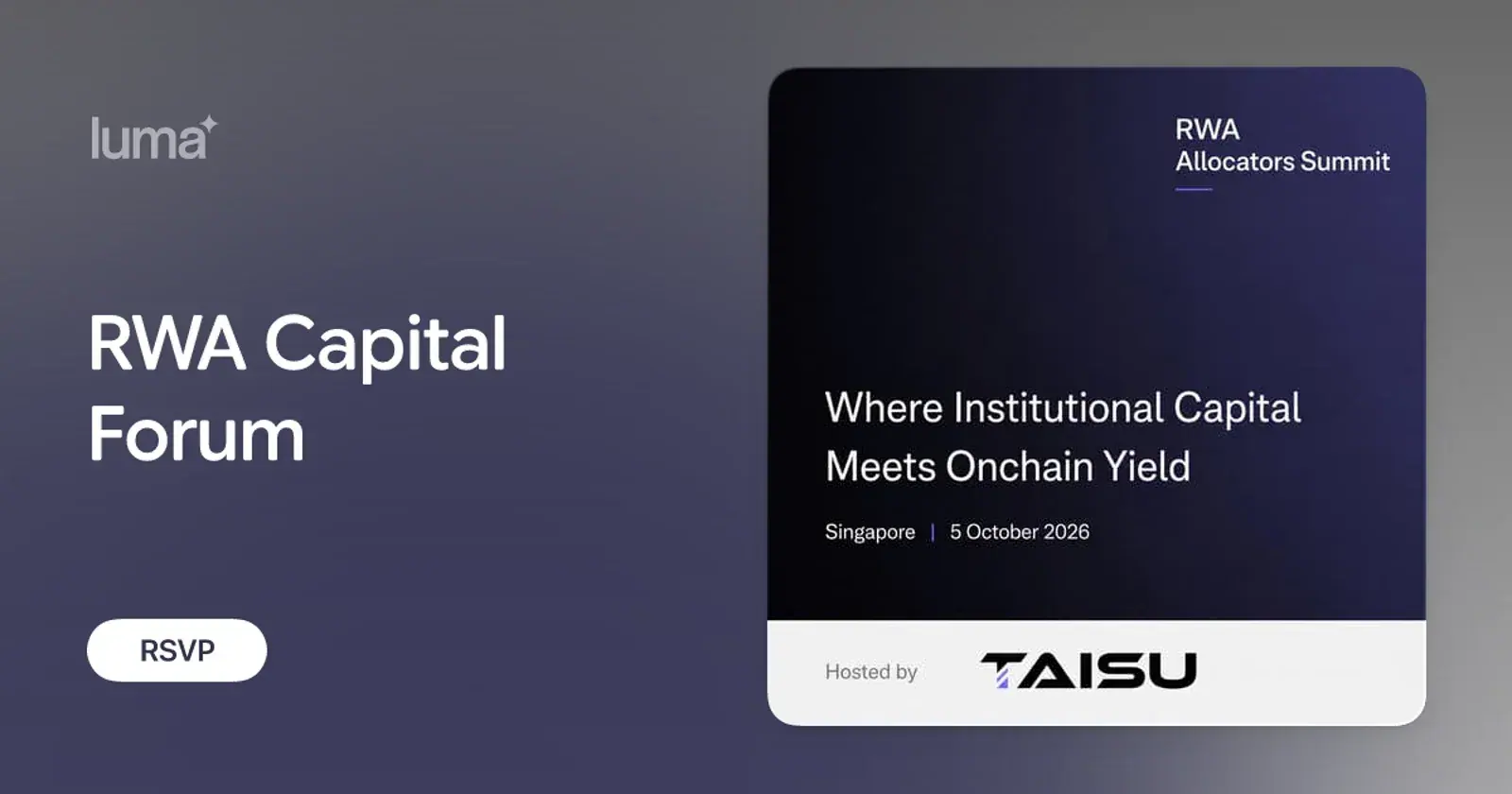 RWA Capital Forum