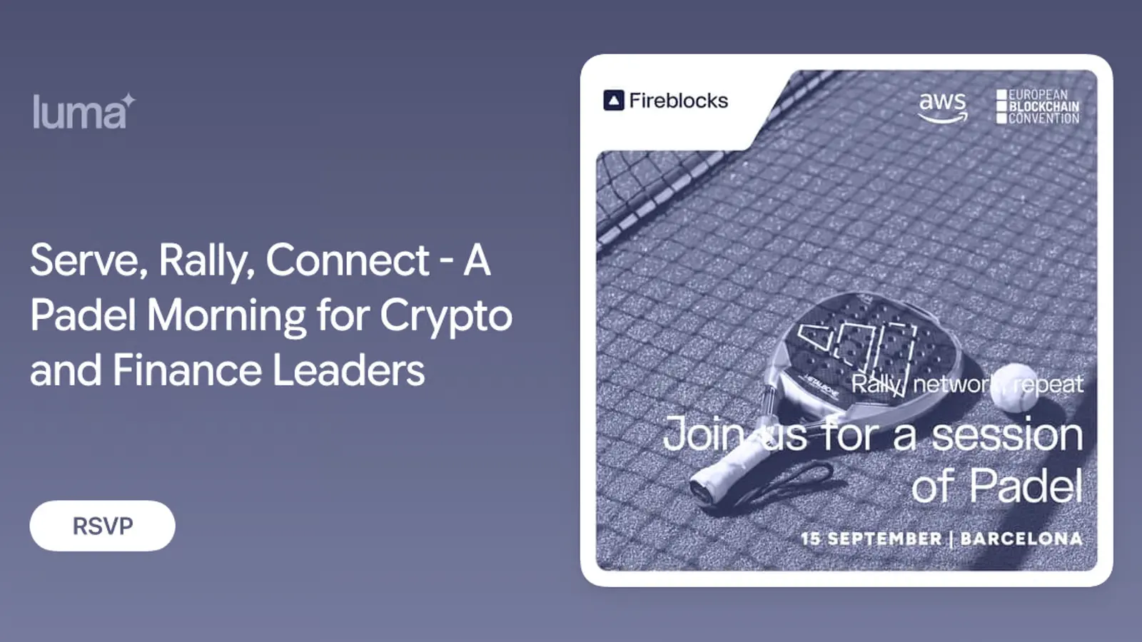 Serve, Rally, Connect - A Padel Morning for Crypto and Finance Leaders
