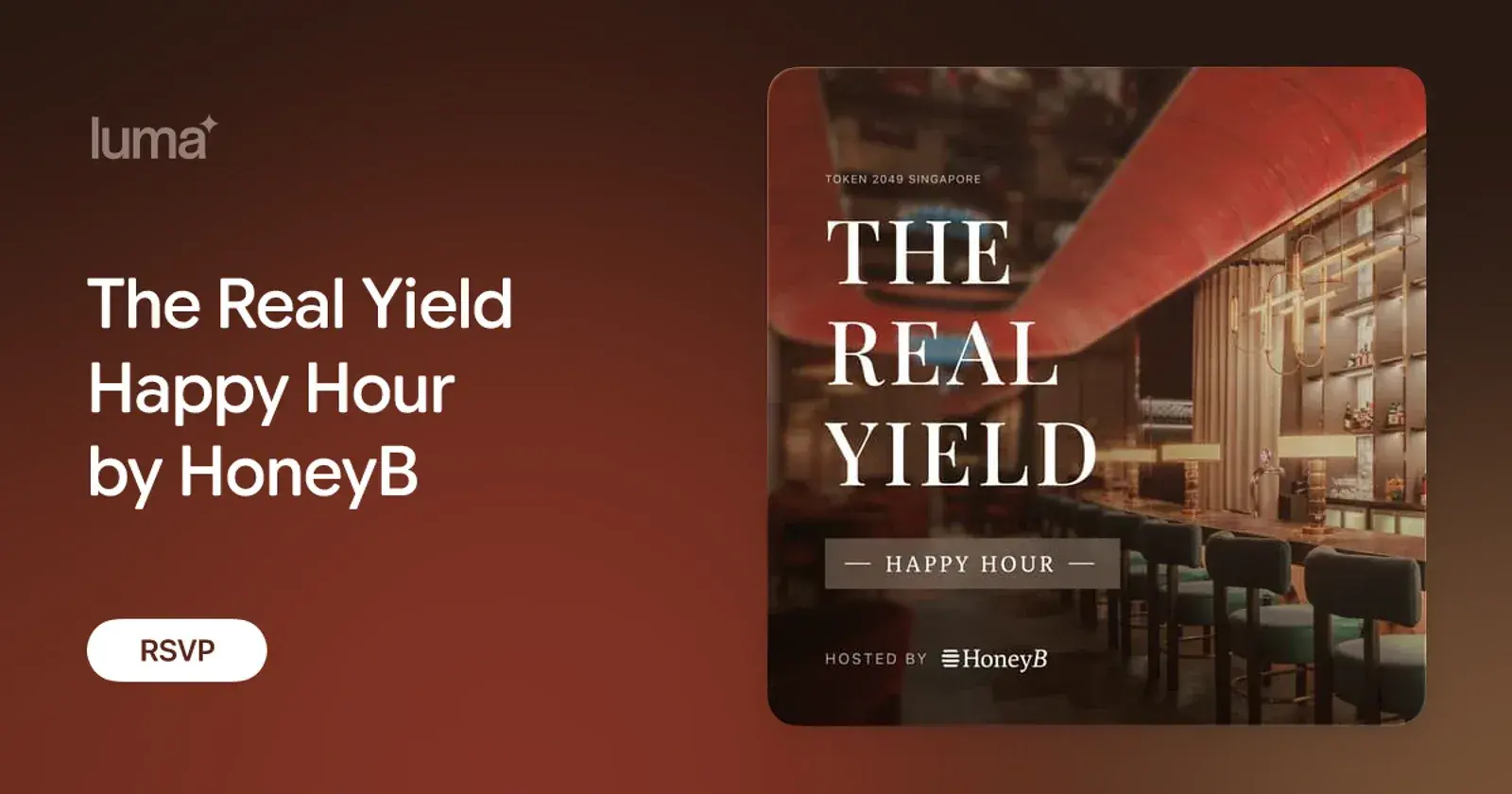 The Real Yield Happy Hour by HoneyB