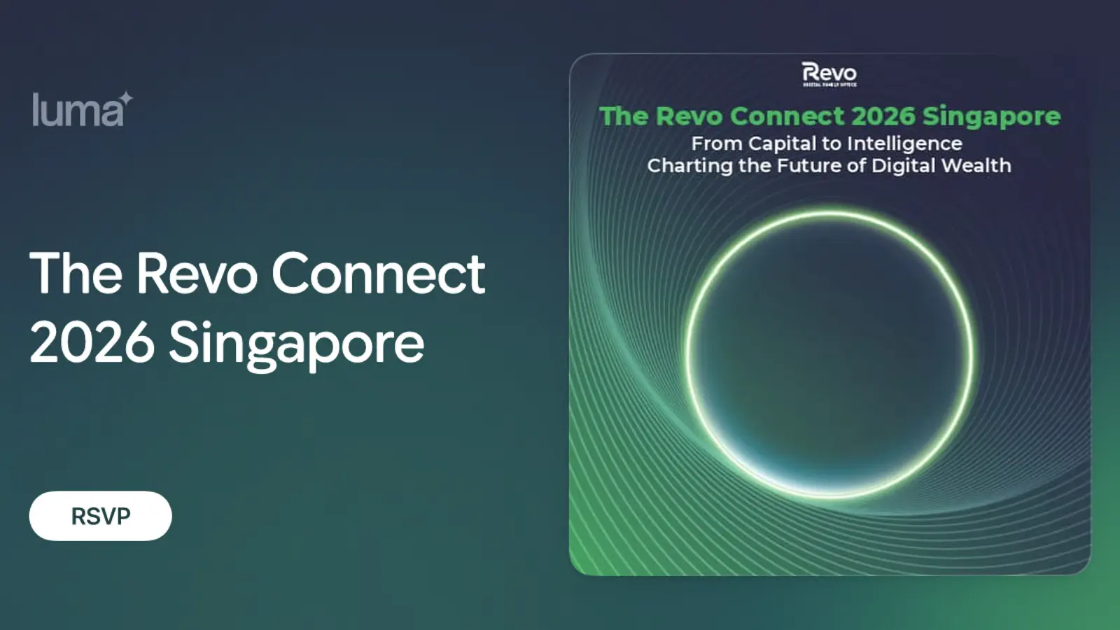 The Revo Connect 2026 Singapore