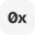 0x logo